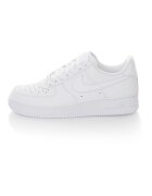 Nike Бели кожени спортни обувки Air Force 1