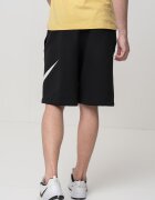 Nike Бермуди с връзка и джобове Бял/Черен