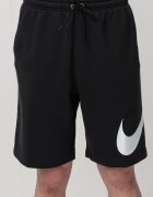 Nike Бермуди с връзка и джобове Бял/Черен