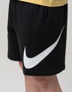 Nike Бермуди с връзка и джобове Бял/Черен