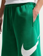 Nike Бермуди с връзка и джобове Бял/Зелен
