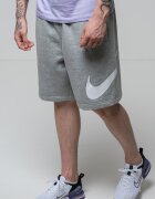 Nike Бермуди с връзка и джобове Сив меланж