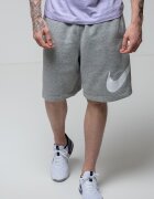 Nike Бермуди с връзка и джобове Сив меланж