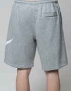 Nike Бермуди с връзка и джобове Сив меланж