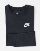 Nike Блуза Futura с овално деколте и лого Черен