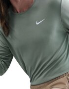 Nike Блуза Miler за бягане с Dri-FIT UV Бледозелен