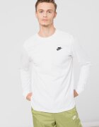 Nike Блуза Sportswear Club с бродирано лого Бял