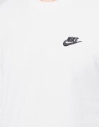 Nike Блуза Sportswear Club с бродирано лого Бял