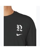 Nike Блуза за плуване Lux Letter За мъже Черен