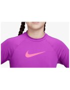 Nike Блуза за плуване Swim Hydroguard За деца Розов