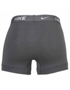 Nike Боксерки с Dri-FIT и лого - 3 чифта Черен/Сив