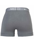 Nike Боксерки с Dri-FIT и лого - 3 чифта Черен/Сив