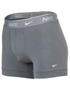 Nike Боксерки с Dri-FIT и лого - 3 чифта Черен/Сив