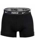 Nike Боксерки с Dri-FIT и лого - 3 чифта Черен/Сив