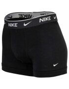 Nike Боксерки с Dri-FIT и лого - 3 чифта Черен/Сив