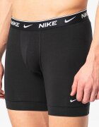 Nike Боксерки с лого - 3 чифта Бял/Черен/Сив меланж