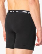 Nike Боксерки с лого - 3 чифта Бял/Черен/Сив меланж