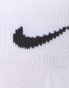 Nike Чорапи до глезена - 3 чифта Бял/Черен/Сив