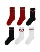 Nike Чорапи Jhn Jordan Diamond 3pk Crew BJ0832R78 Деца Многоцветни 09-11 ГОДИНИ