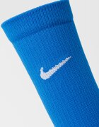 Nike Дълги футболни чорапи Strike Светло сив/Кралско Синьо