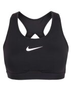 Nike Дамски спортен сутиен черен цвят дишаща материя