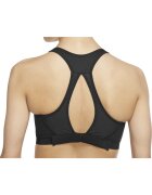 Nike Дамски спортен сутиен черен цвят дишаща материя