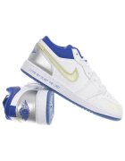 Nike Дамски спортни обувки HJ9955 - Естествена кожа - Бял/Син