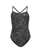 Nike Дамски цял бански Charms Multi Print Lace Up Back One Piece Размер Черен