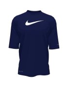 Nike Детска плувна тениска Hydroguard тъмносиня