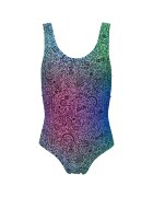 Nike Детски бански Doodle U-Back Многоцветен