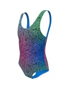 Nike Детски бански Doodle U-Back Многоцветен