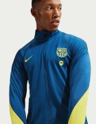Nike F.C. Футболен екип Barcelona Strike Fourth Dri Fit Индигово синьо/Лайм зелено