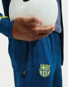 Nike F.C. Футболен екип Barcelona Strike Fourth Dri Fit Индигово синьо/Лайм зелено