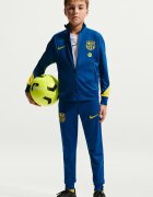 Nike F.C.Футболен екип Barcelona Strike Fourth Dri Fit Индигово синьо/Лайм зелено