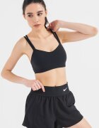 Nike Фитнес бюстие Alate Trace Черен