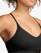 Nike Фитнес бюстие Indy с Dri-FIT с леко ниво на поддръжка Черен