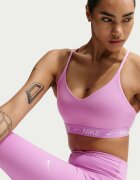 Nike Фитнес бюстие Indy с Dri-FIT с леко ниво на поддръжка Пастелнорозов