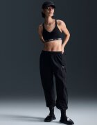 Nike Фитнес бюстие с Dri-Fit с регулируеми презрамки Черен/Избеляло черно