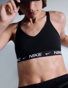 Nike Фитнес бюстие с Dri-Fit с регулируеми презрамки Черен/Избеляло черно