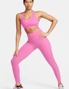 Nike Фитнес бюстие Swoosh с Dri Fit Бял/Розово