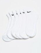Nike Фитнес чорапи Everyday - 6 чифта Бял