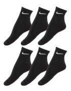 Nike Фитнес чорапи Everyday - 6 чифта Черен
