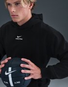 Nike Фитнес худи с лого Бял/Черен
