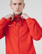 Nike Фитнес худи с лого Червен/Бял