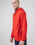 Nike Фитнес худи с лого Червен/Бял