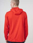 Nike Фитнес худи с лого Червен/Бял