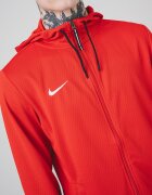 Nike Фитнес худи с лого Червен/Бял