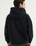Nike Фитнес худи с ръкави реглан Черен