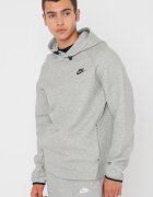 Nike Фитнес худи с ръкави реглан Сив меланж