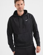 Nike Фитнес худи Therma с ръкави реглан Черен